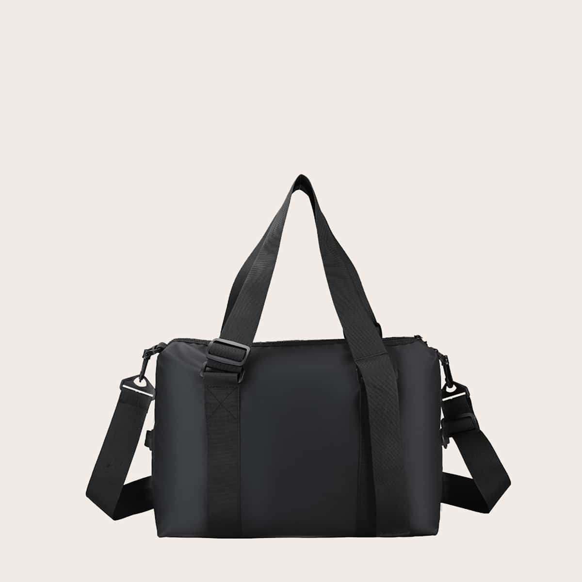 

Guys Minimalist Travel Bag, Black