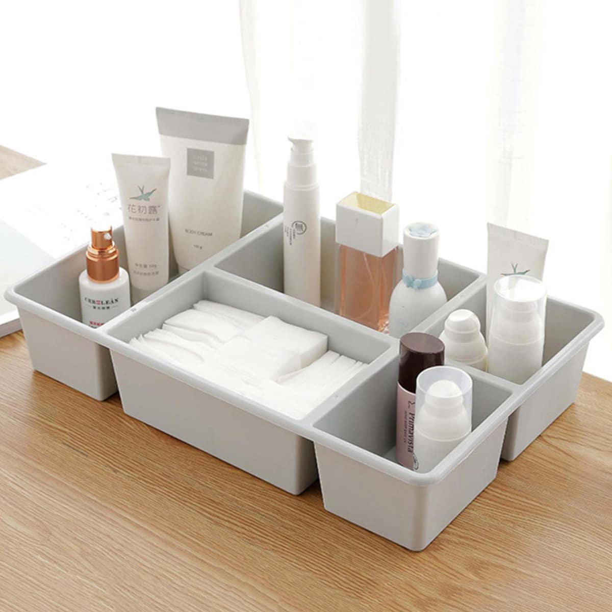 

1pc Multifunction Storage Box, Multicolor