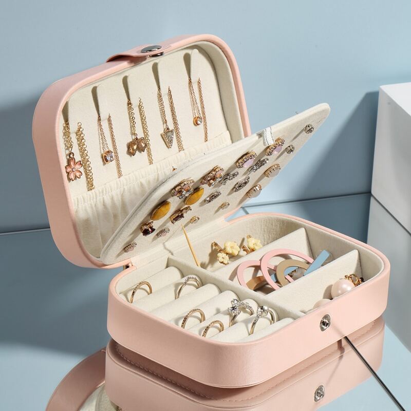 

1pc Jewelry Storage Box, Multicolor