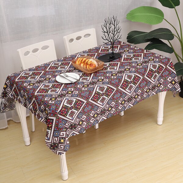 

Pixel Pattern Table Cloth, Multicolor