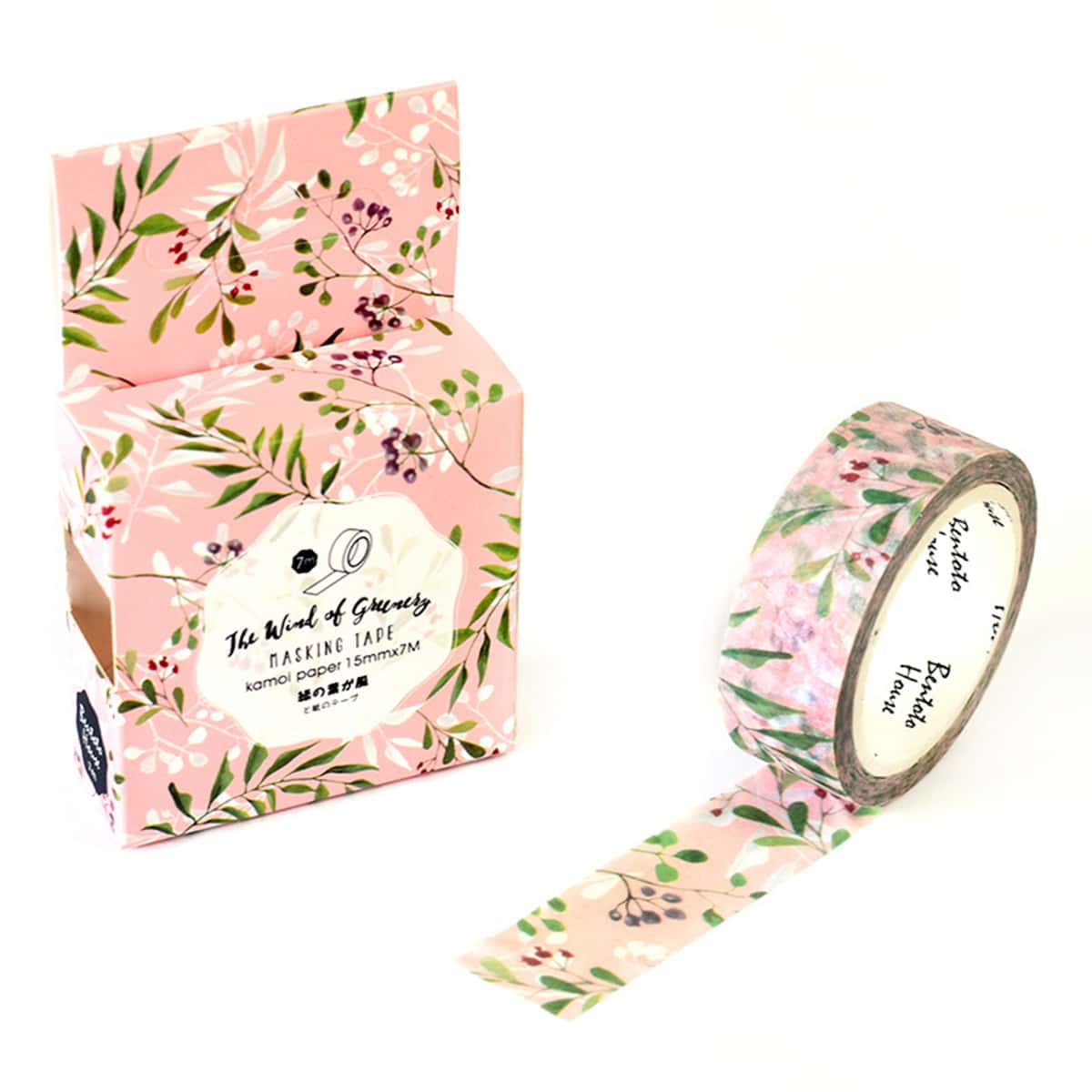 

1box Flower Print Decoration Tape, Multicolor