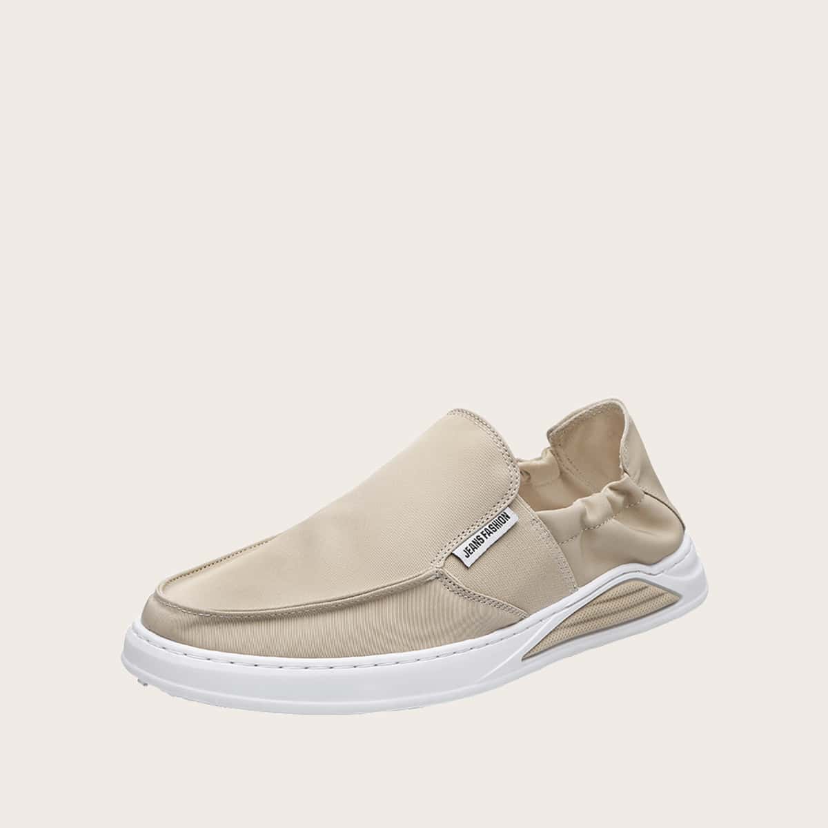 

Guys Slip On Loafers, Beige