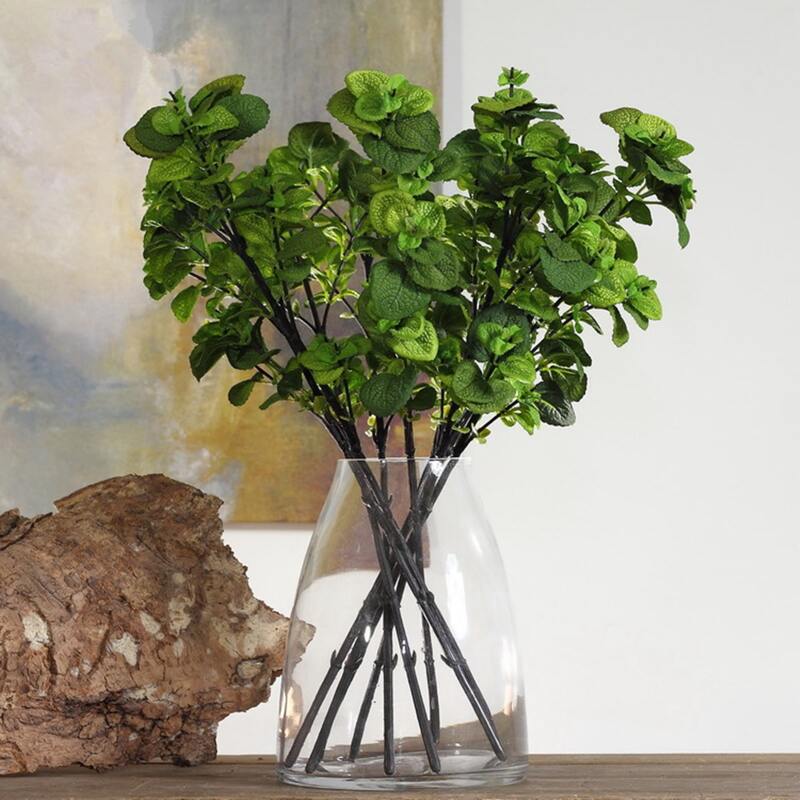 

1branch Artificial Mint Leaf, Green