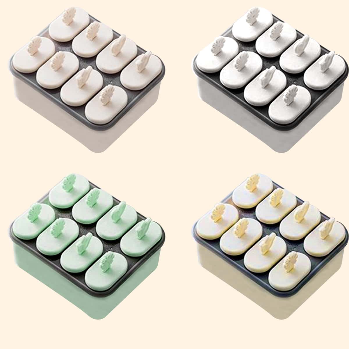 

1pc Ice Cream Mold, Multicolor