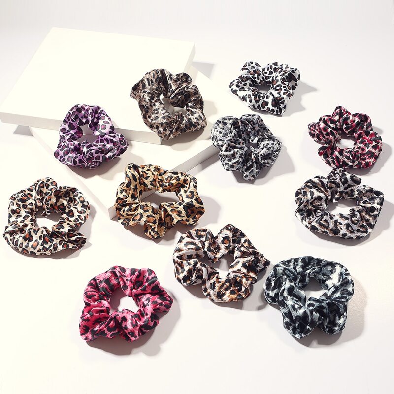 

11pcs Leopard Pattern Headband, Multicolor