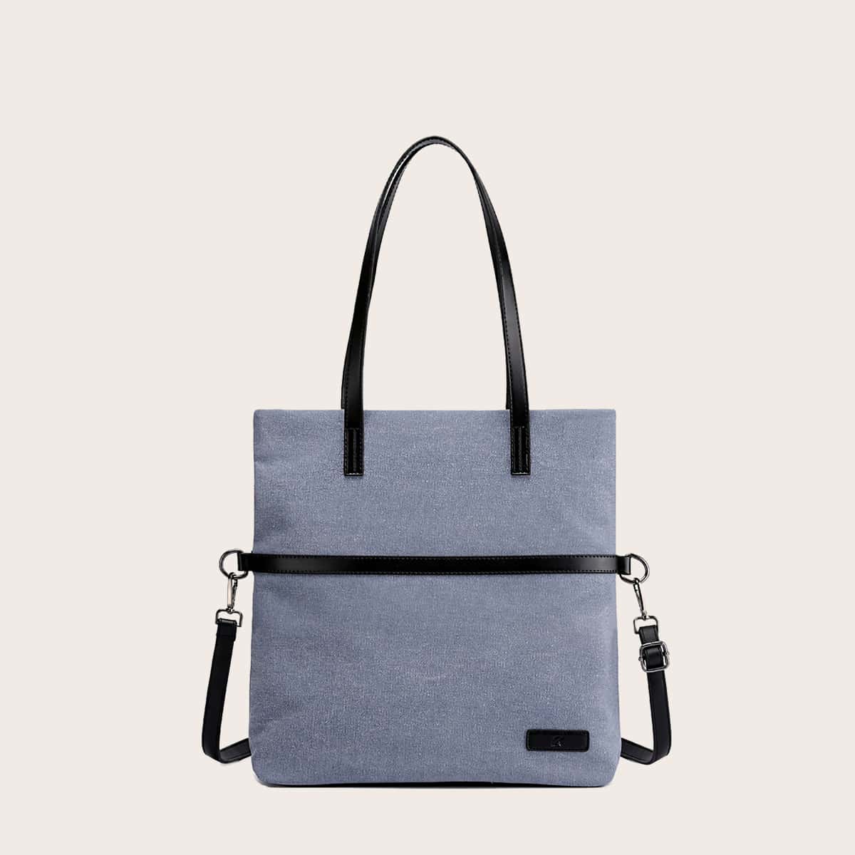 

Minimalist Tote Bag, Blue
