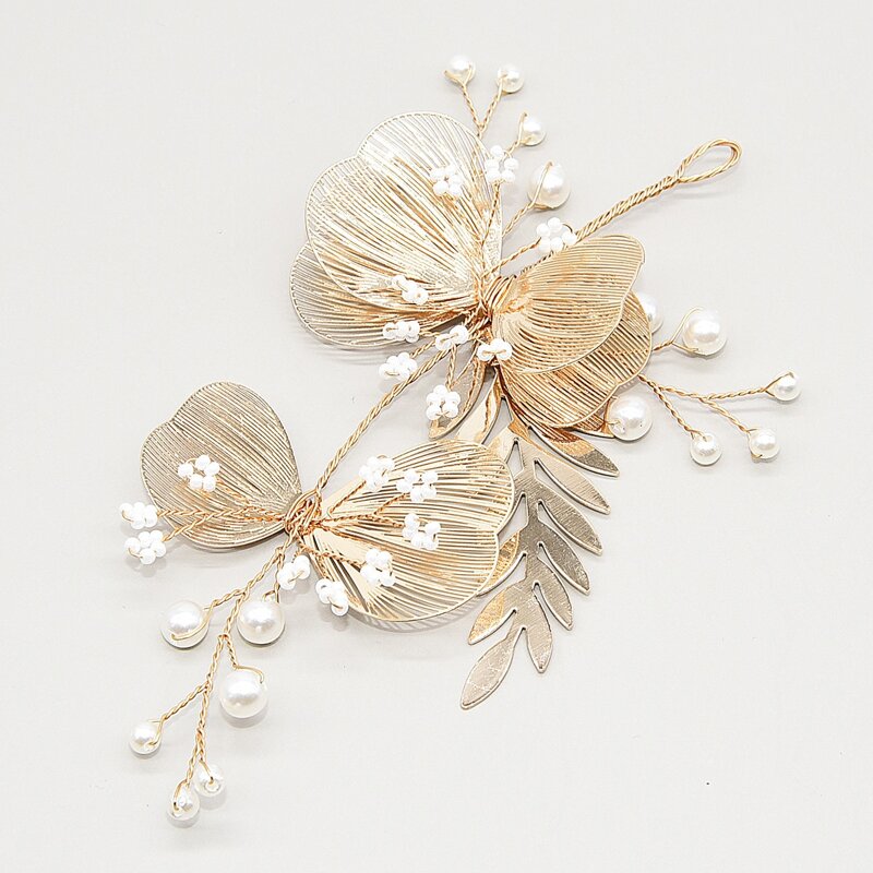

Faux Pearl Wedding Hair Accessory, Multicolor