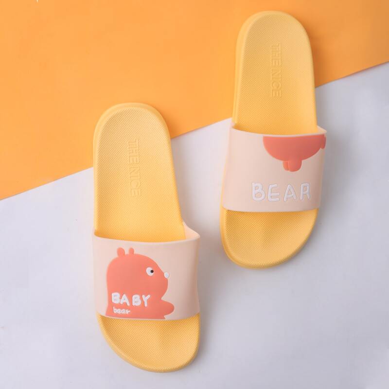 

Guys Cartoon Graphic Wide Fit Slippers, Orange