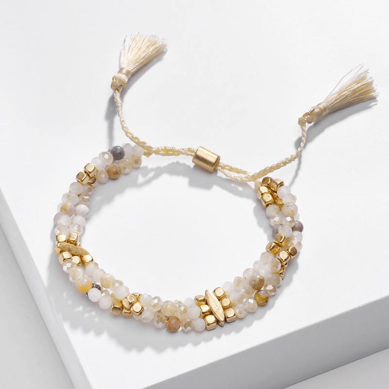

Beaded Layered Bracelet, Multicolor
