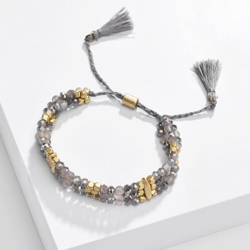 

Beaded Layered Bracelet, Multicolor