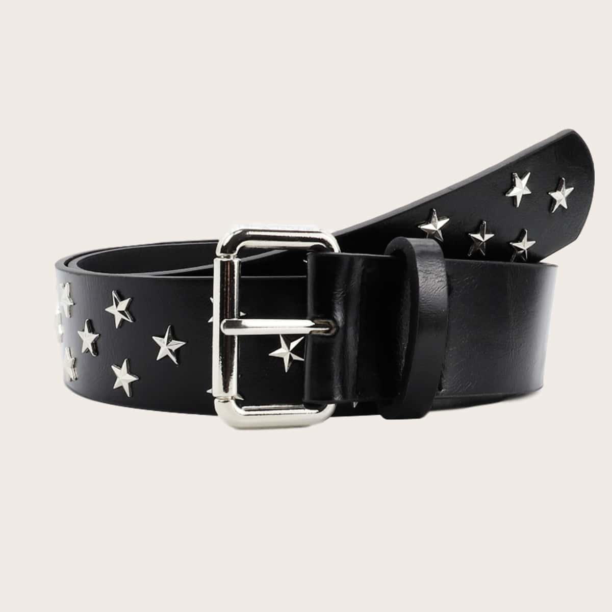 

Star Decor Belt, Black