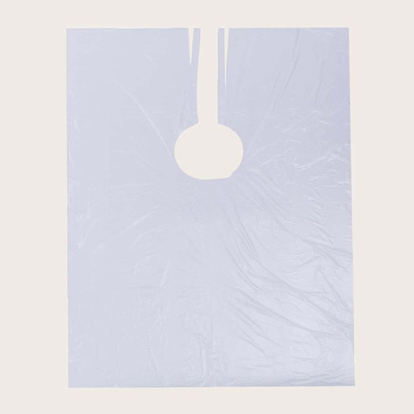 

50pcs Disposable Hairdressing Shawl, Clear