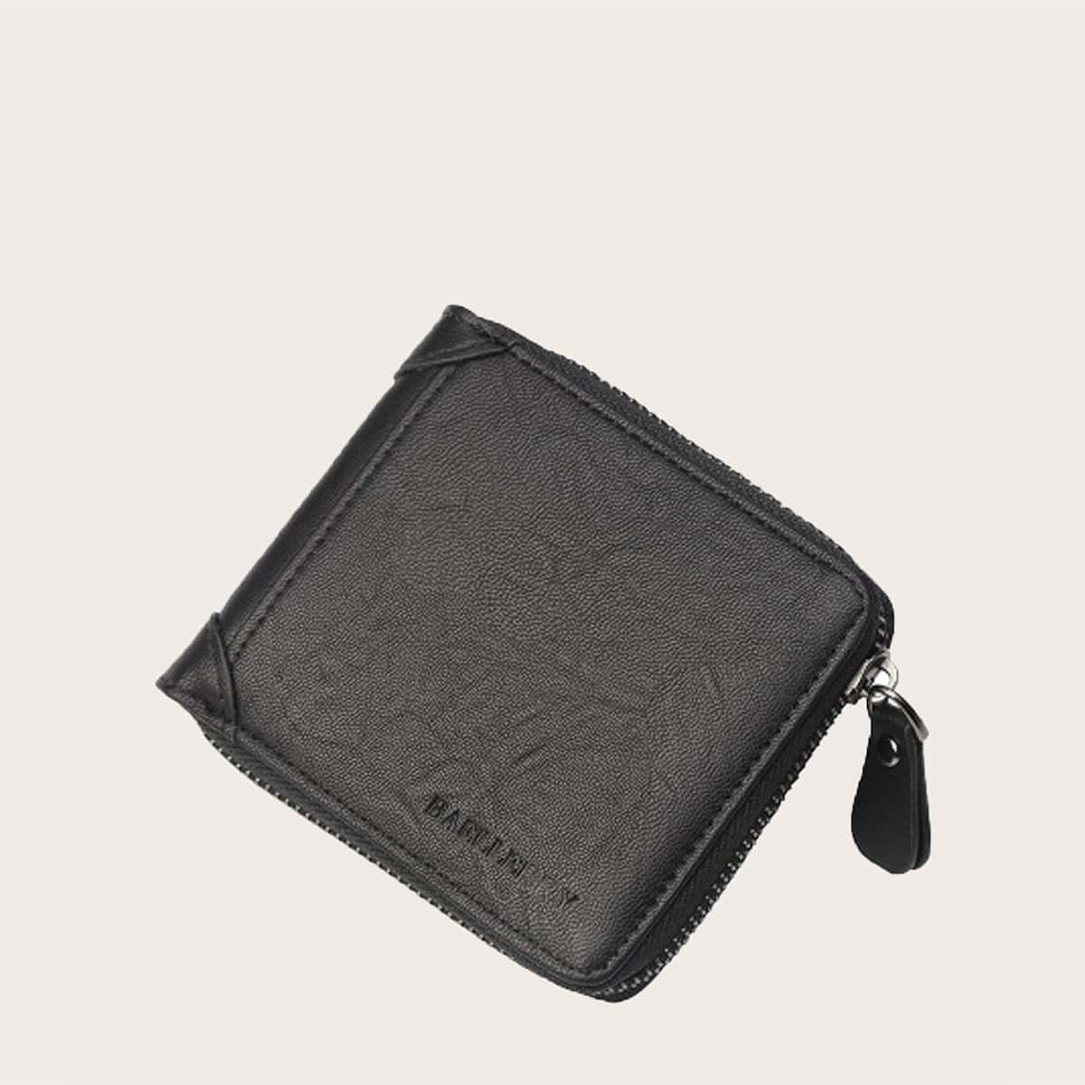 

Guys Letter Graphic Purse, Black