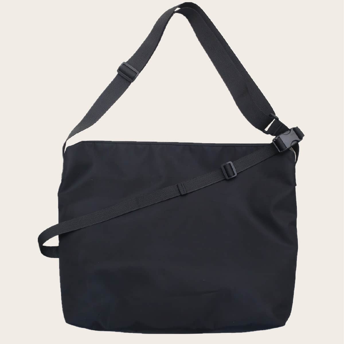 

Guys Minimalist Crossbody Bag, Black