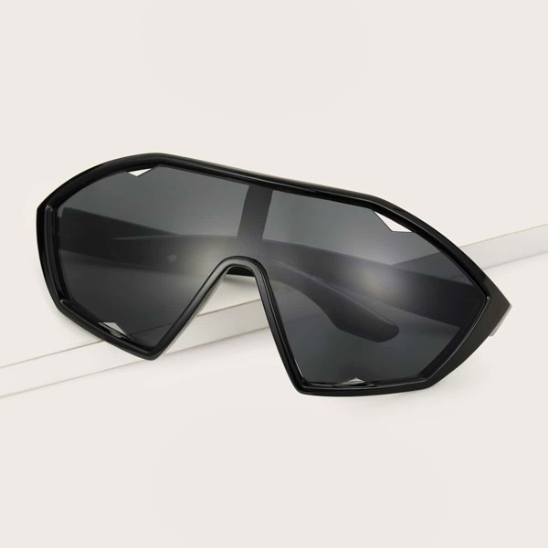 

Flat Top Cycling Sunglasses, Black