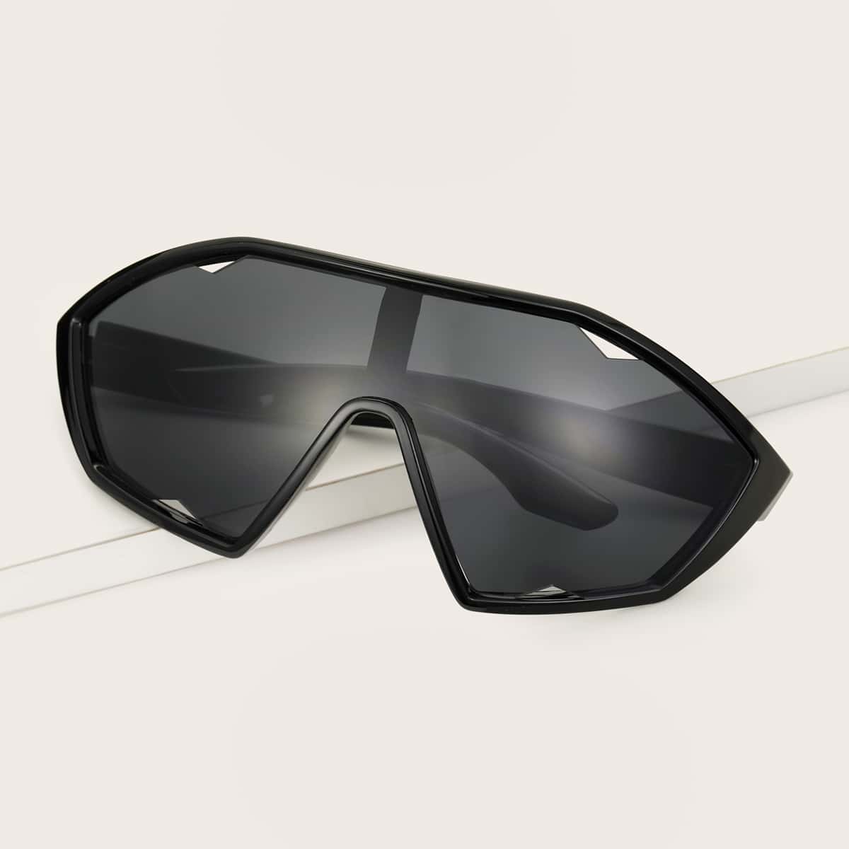 

Flat Top Cycling Sunglasses, Black