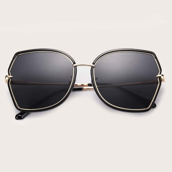 

Acrylic Frame Sunglasses, Black