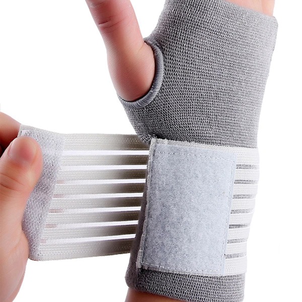 

1pc Simple Sports Bracer, Grey