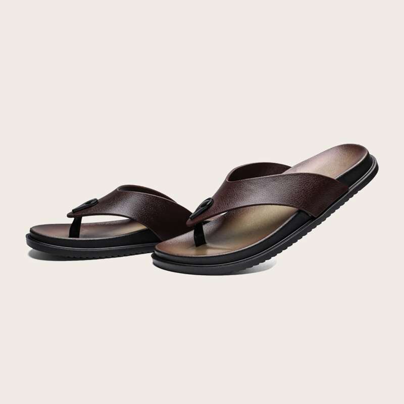 

Guys Minimalist Flip Flops, Brown