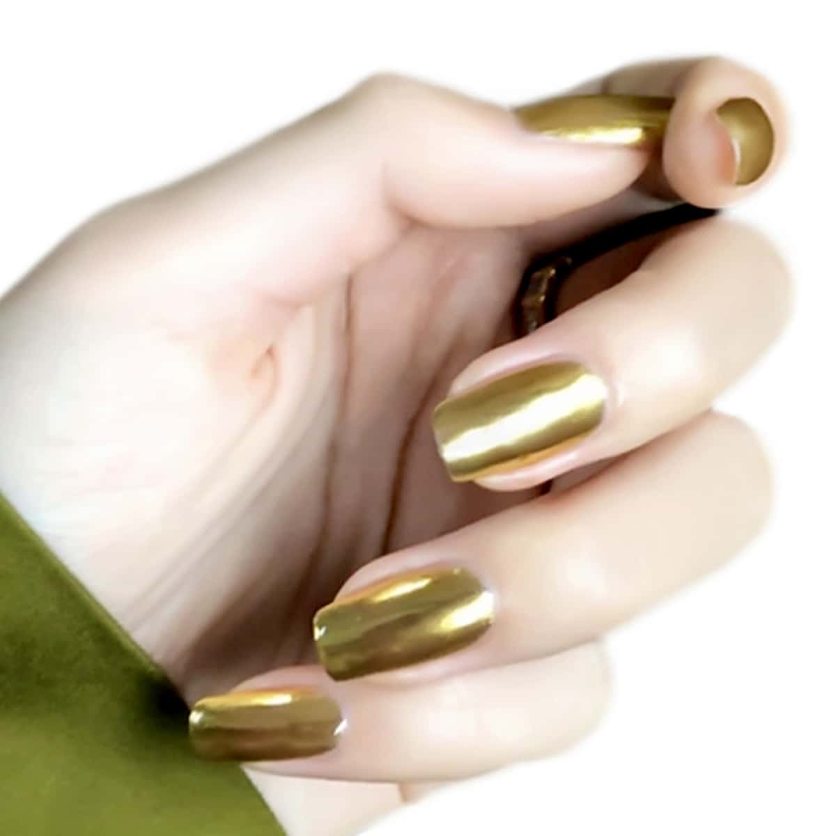 

24pcs Gold Fake Nail