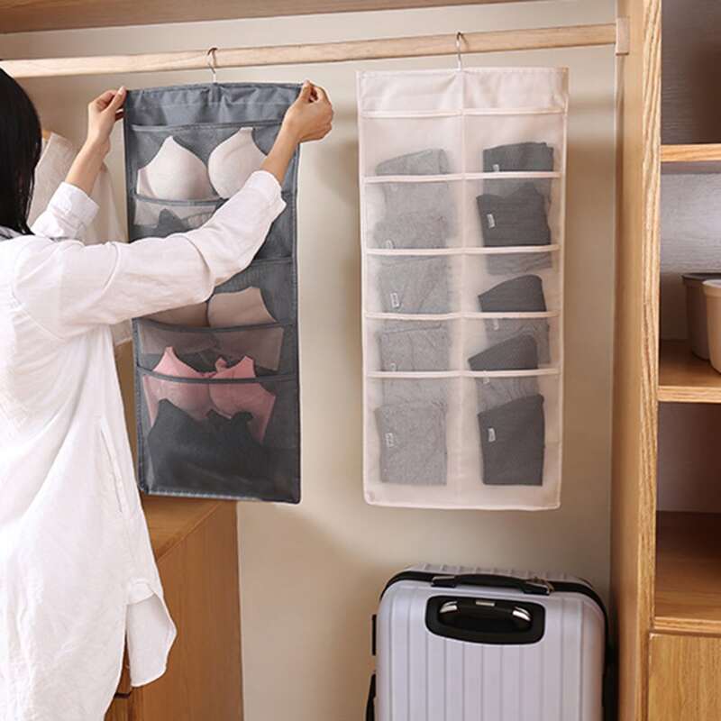 

1pc Wardrobe Hanging Storage Bag, Multicolor