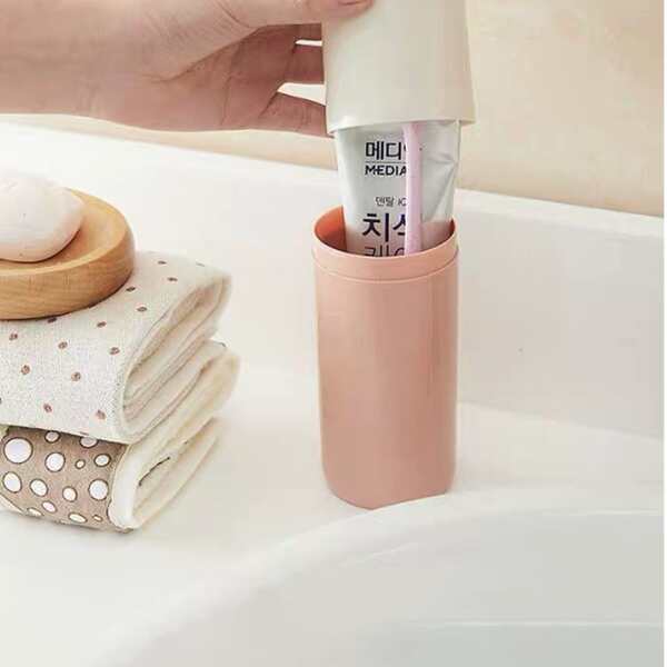 

1pc Travel Toothbrush Cup, Multicolor