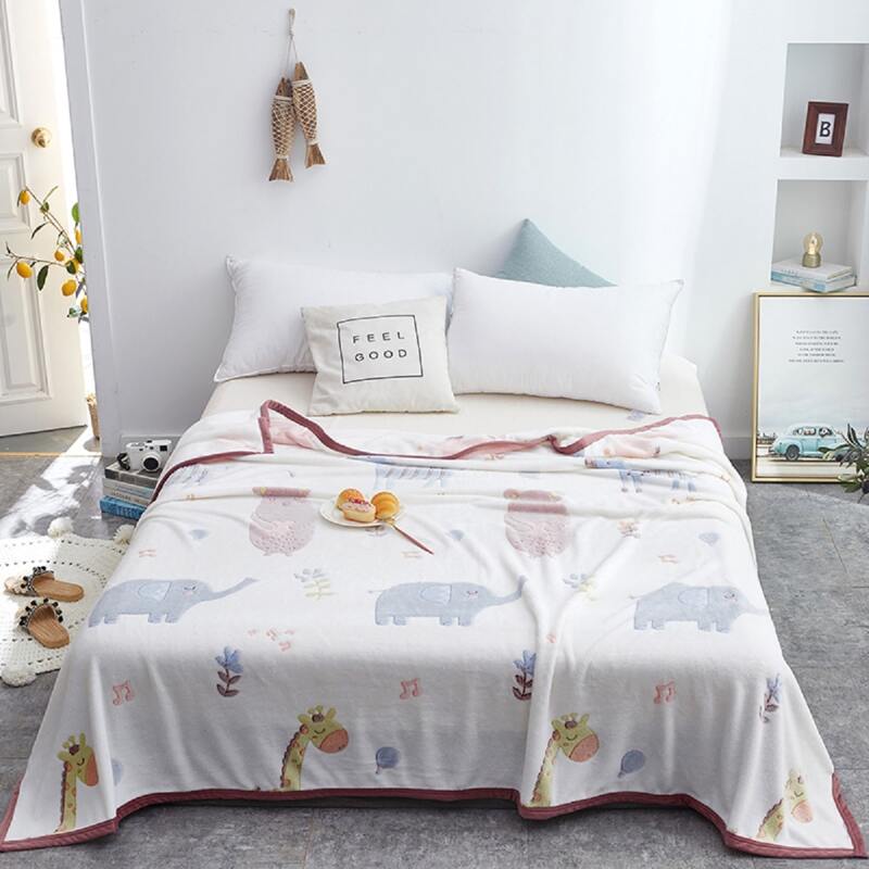 

Cartoon Graphic Blanket, Multicolor