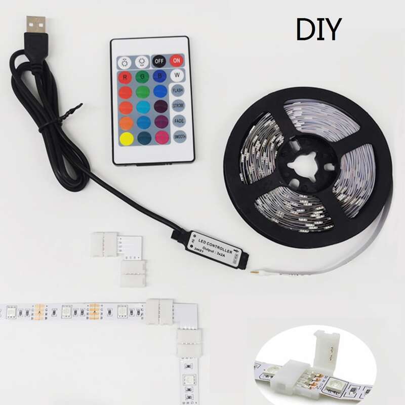 

1pc 24 Key 3M DIY Strap Light, Multicolor