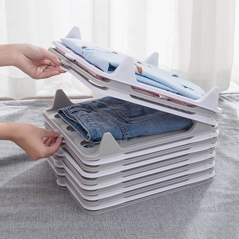 

3pcs Clothes Folding Board, Multicolor
