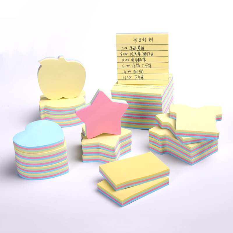 

1pc Random Color Sticky Note, Multicolor