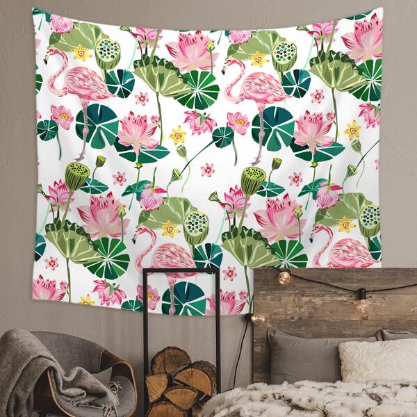 

Tropical Print Tapestry, Multicolor