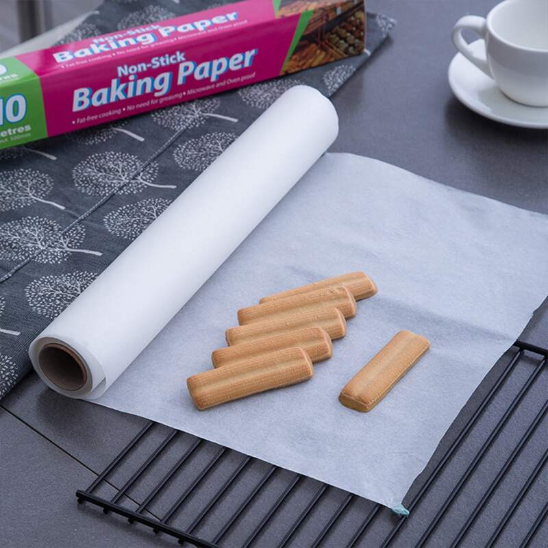 

10M Baking Oil Proof Paper, White