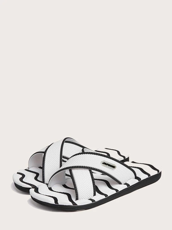 wide fit mens sliders