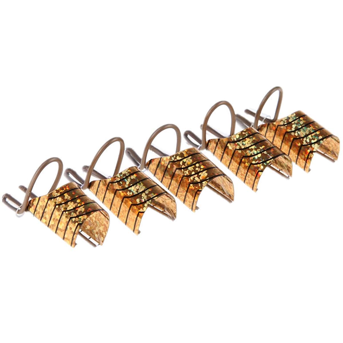 

5pcs Nail Manicure Tool Set, Gold