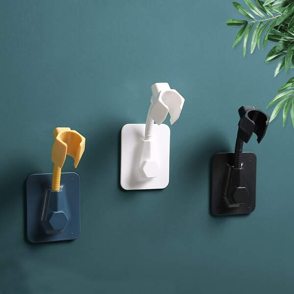 

1pc Adjustable Shower Head Holder, Multicolor