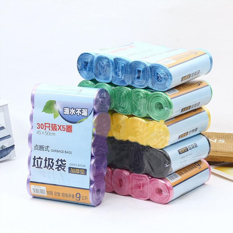 

100pcs Random Color Garbage Bag, Multicolor