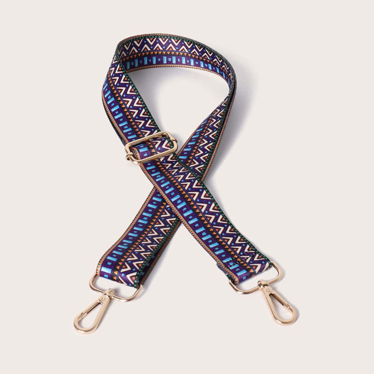 

Tribal Graphic Bag Strap, Multicolor