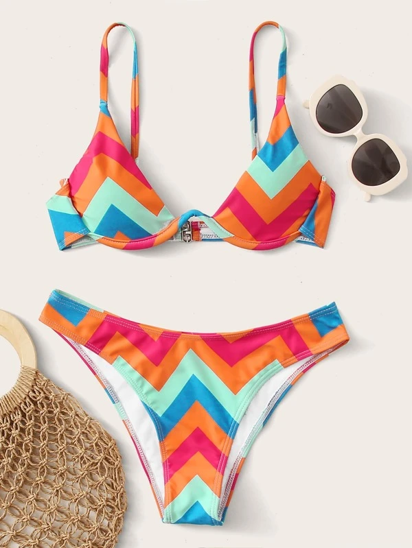 da donna set con maglia e pantaloni costume da bagno coprente