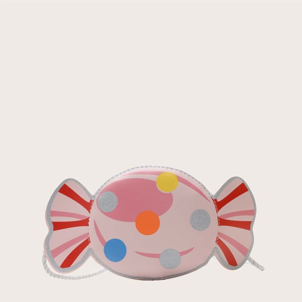 

Girls Candy Shaped Crossbody Bag, Multicolor