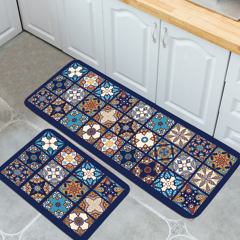 

1pc Graphic Print Carpet, Multicolor