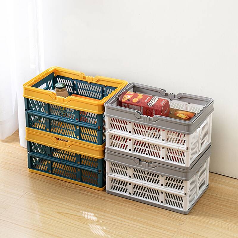 

1pc Portable Hollow Storage Basket, Multicolor