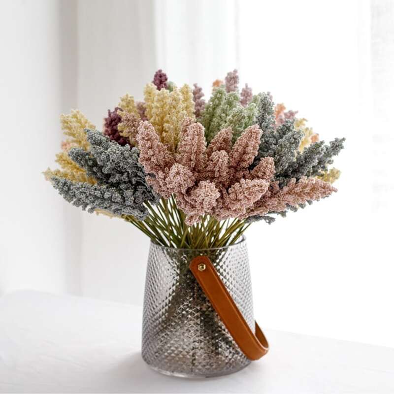 

6pcs Artificial Flower, Multicolor