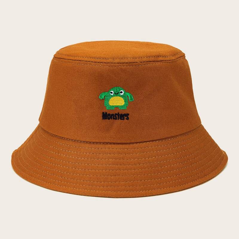

Cartoon Bucket Hat, Brown