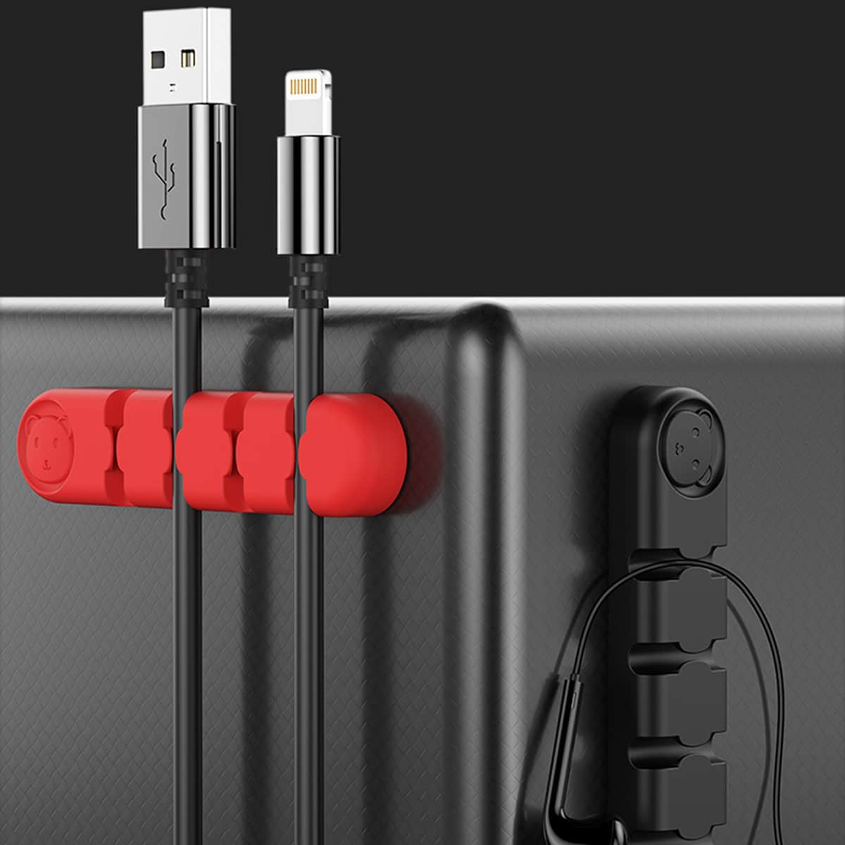 

1pc Data Cable Securing Holder, Multicolor