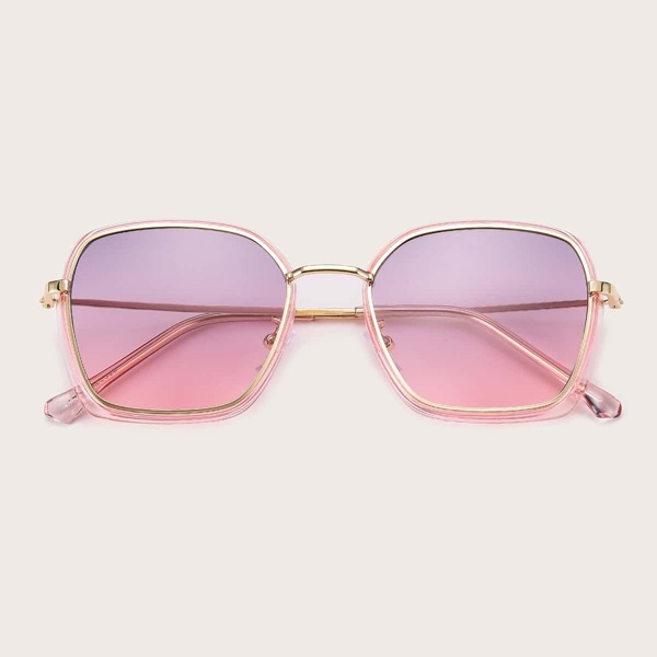 

Metal Frame Sunglasses, Pink