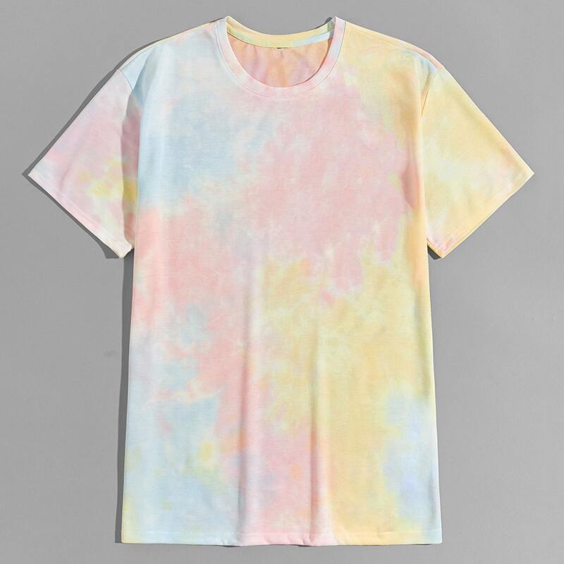 

Guys Tie Dye Round Neck Tee, Multicolor