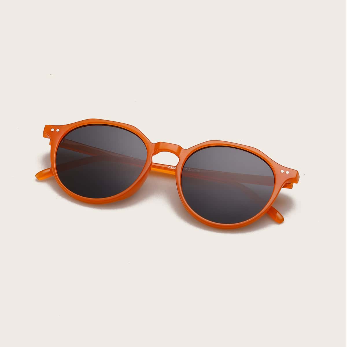 

Acrylic Frame Sunglasses, Orange