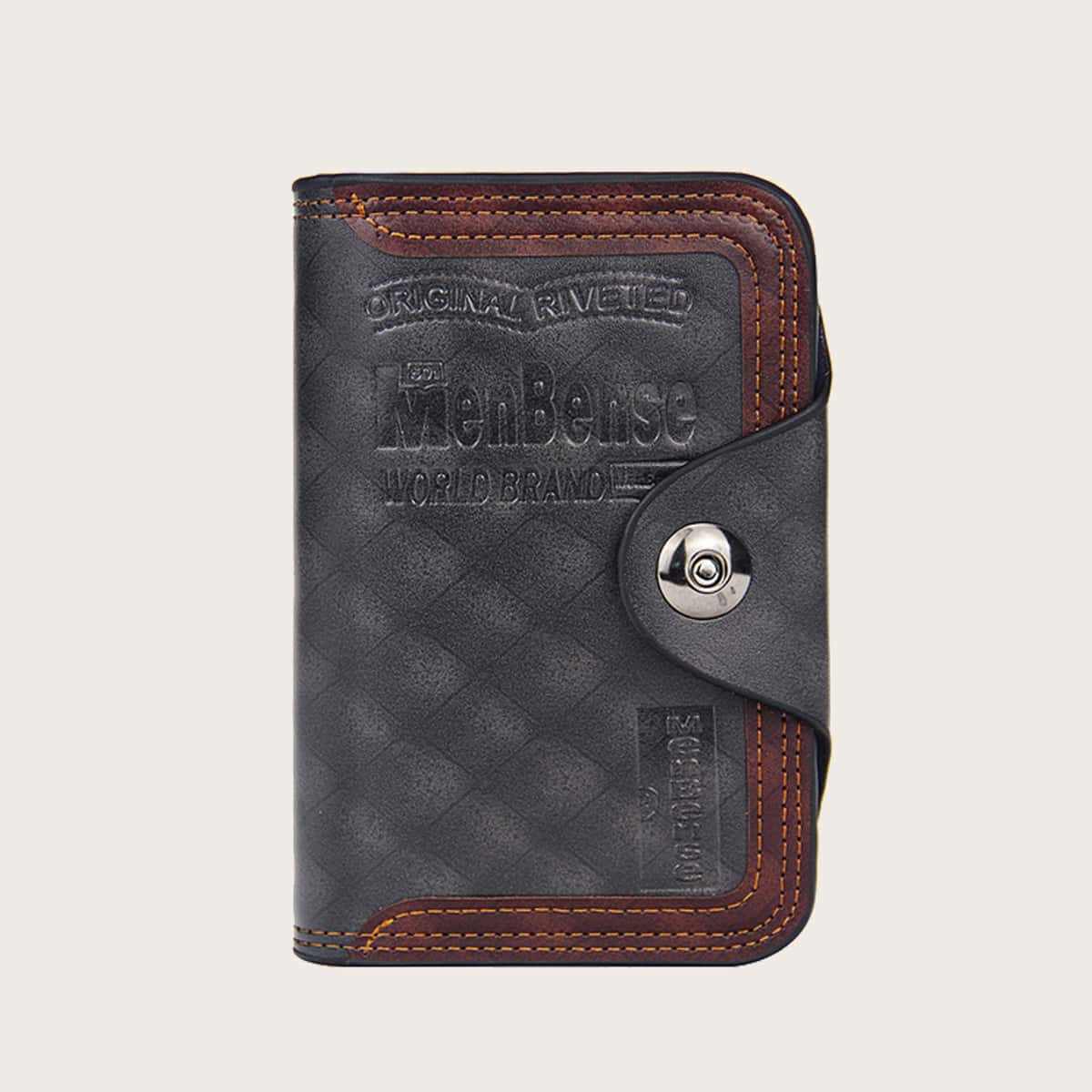 

Guys Letter Graphic Purse With Card Holder, Black