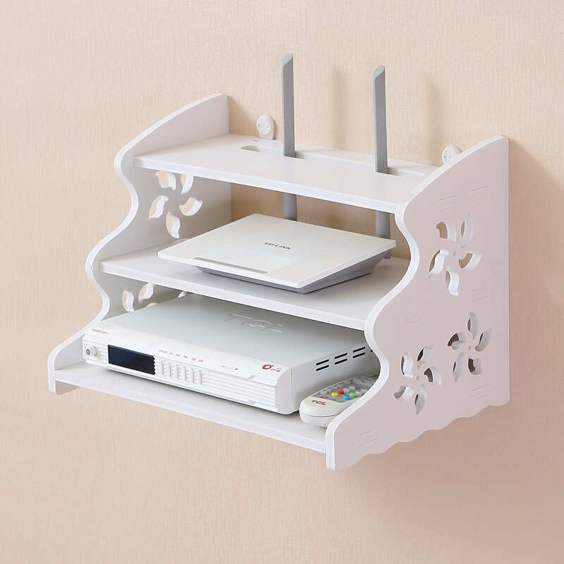 

Three Layer Storage Rack, White