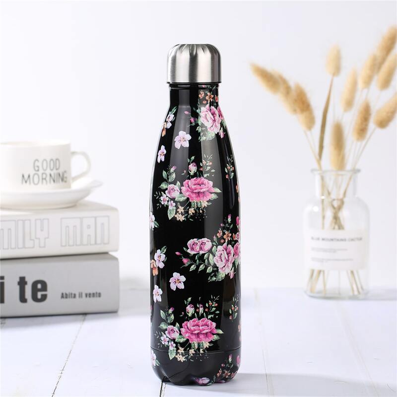 

Floral Pattern Vacuum Cup, Multicolor